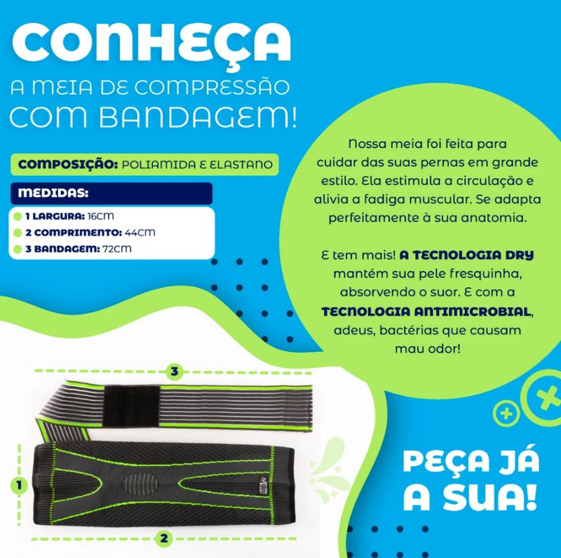 Meia De Compressão Ortopédica