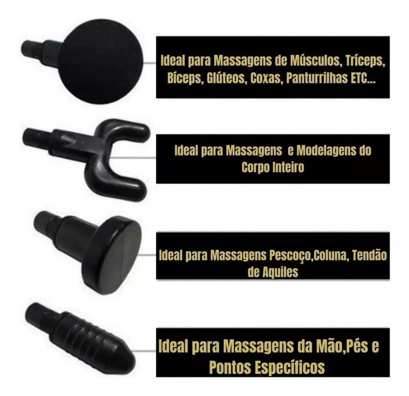 Pistola Massageadora Profissional