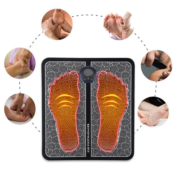 Massageador para os Pés - Elétrico e Relaxante