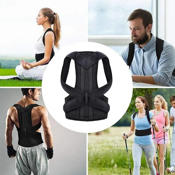 Corretor Postural Reforçado - Ajustável (ConfortMax)